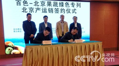 &ldquo;百色一號&rdquo;果蔬產(chǎn)運銷對接簽單1.5億元_三農(nóng)頻道_央視網(wǎng)(cctv.com)